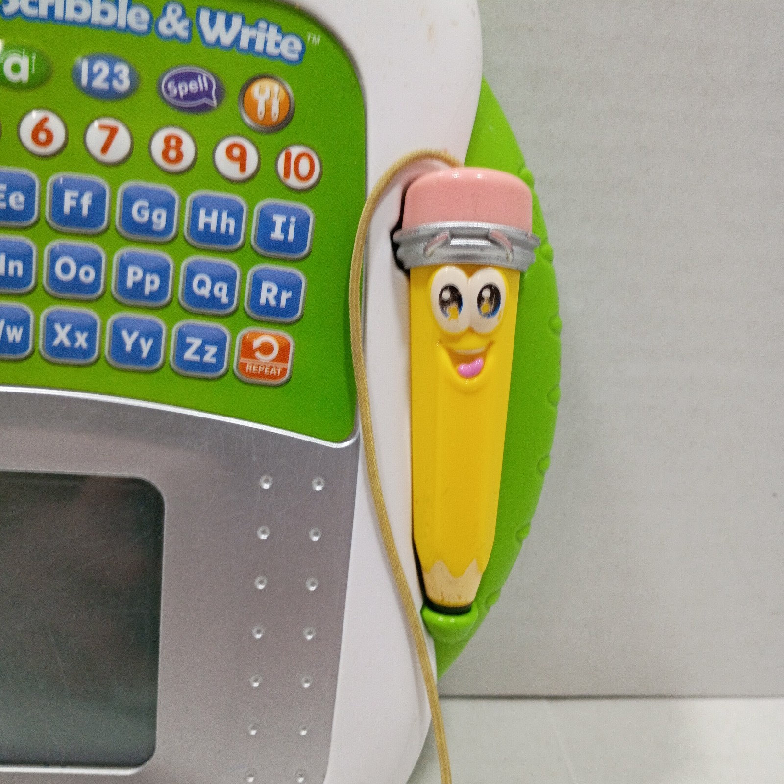 Leap Frog Mr. Pencil’s Scribble & Write Tested & Working Used Free Shipping