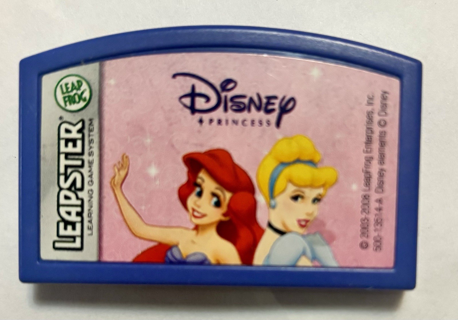 Leap Frog Leapster Learning Game Cartridge Disney Princess 4-6 Years Game Only
