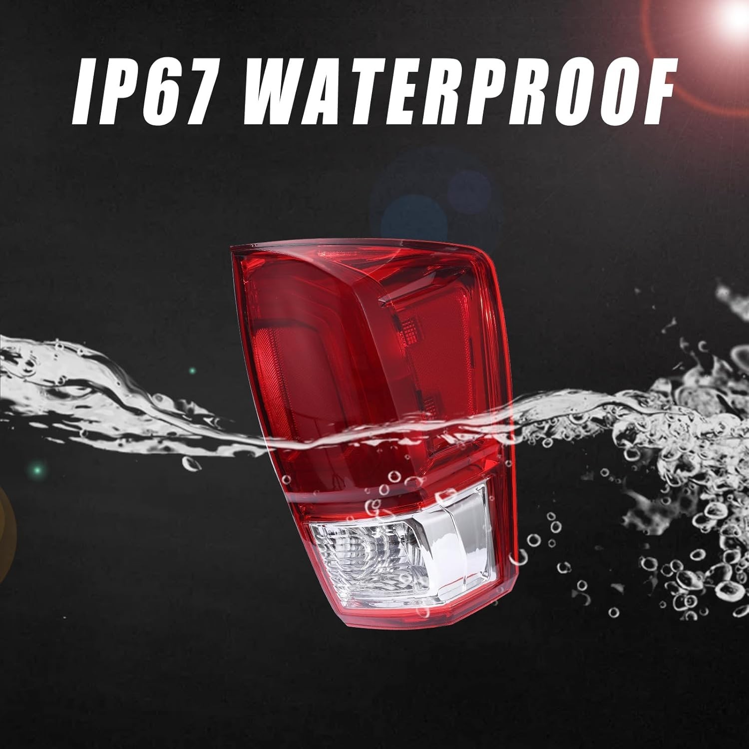 Tail Light Rear Lamp Compatible With 2016-2022 Toyota Tacoma Right Passenger