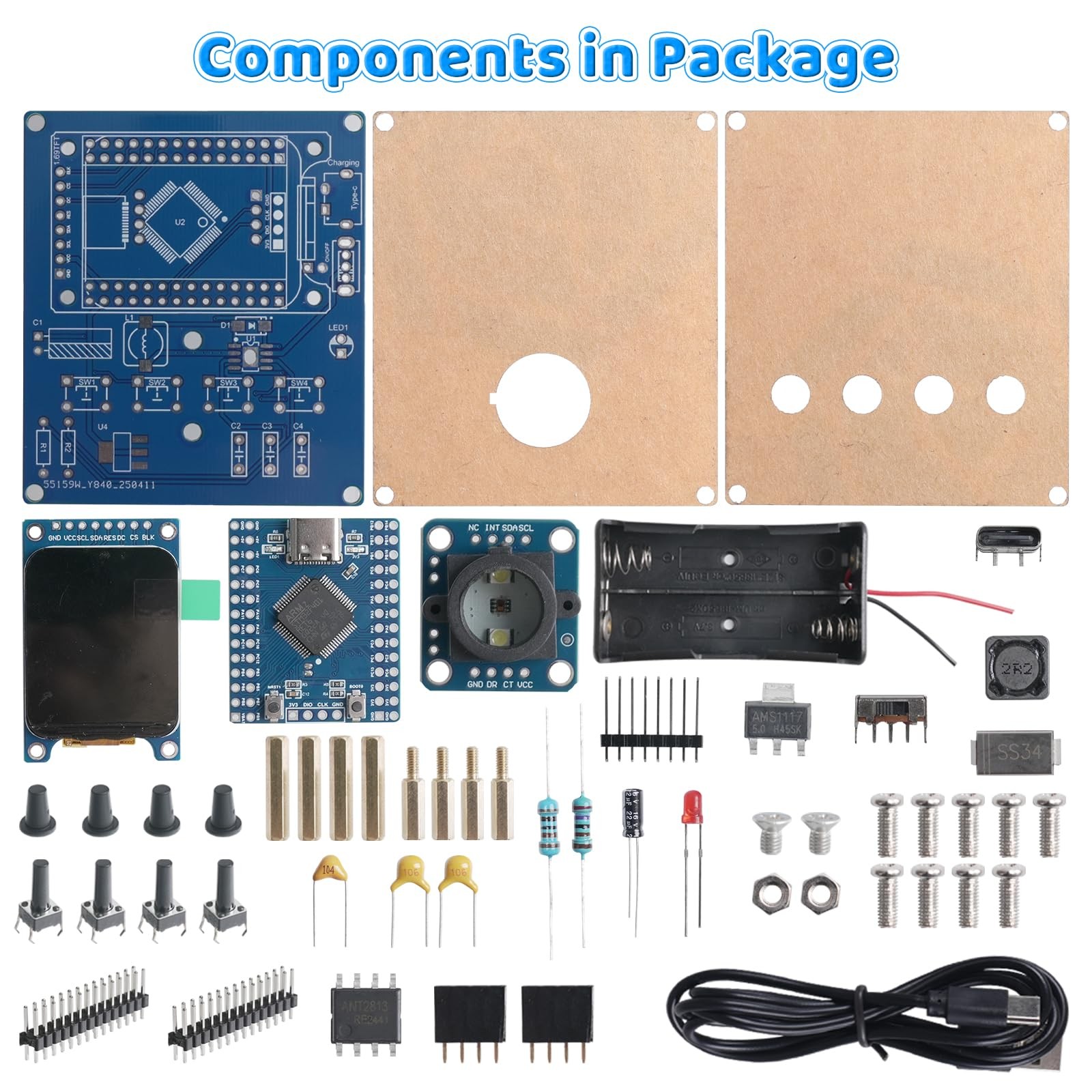 DIY Color Recognition Soldering Kit with TCS34725 Sensor, STEM Electronics Pr…
