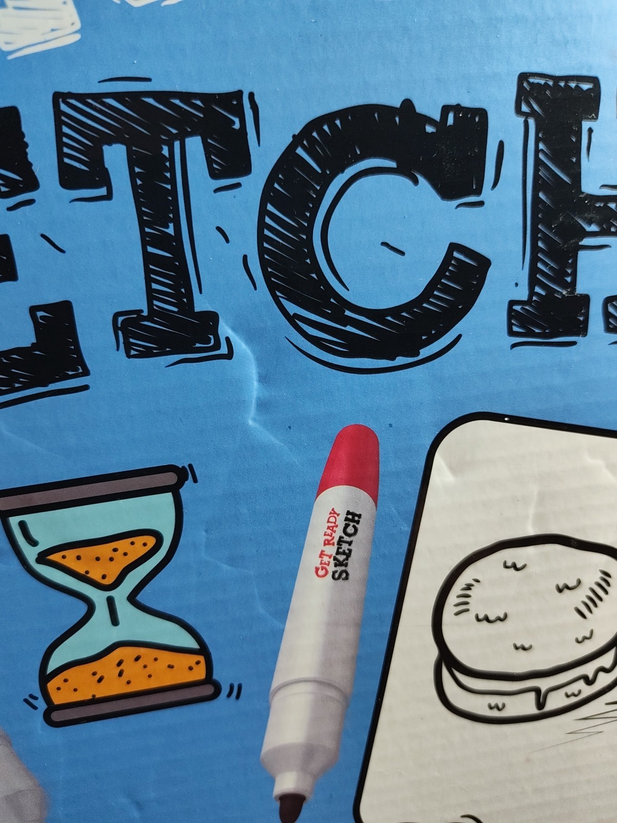 Get Ready Sketch👨‍🎓 Sketch Against The Clock Game SEALED👨‍🎓 8+ Educational
