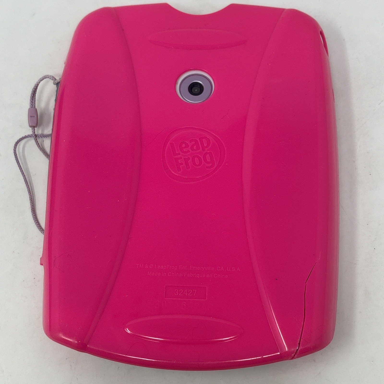 LeapFrog Leap Pad 2 Kids Tablet, Purple Carrying Case, 4 Games Lot Working