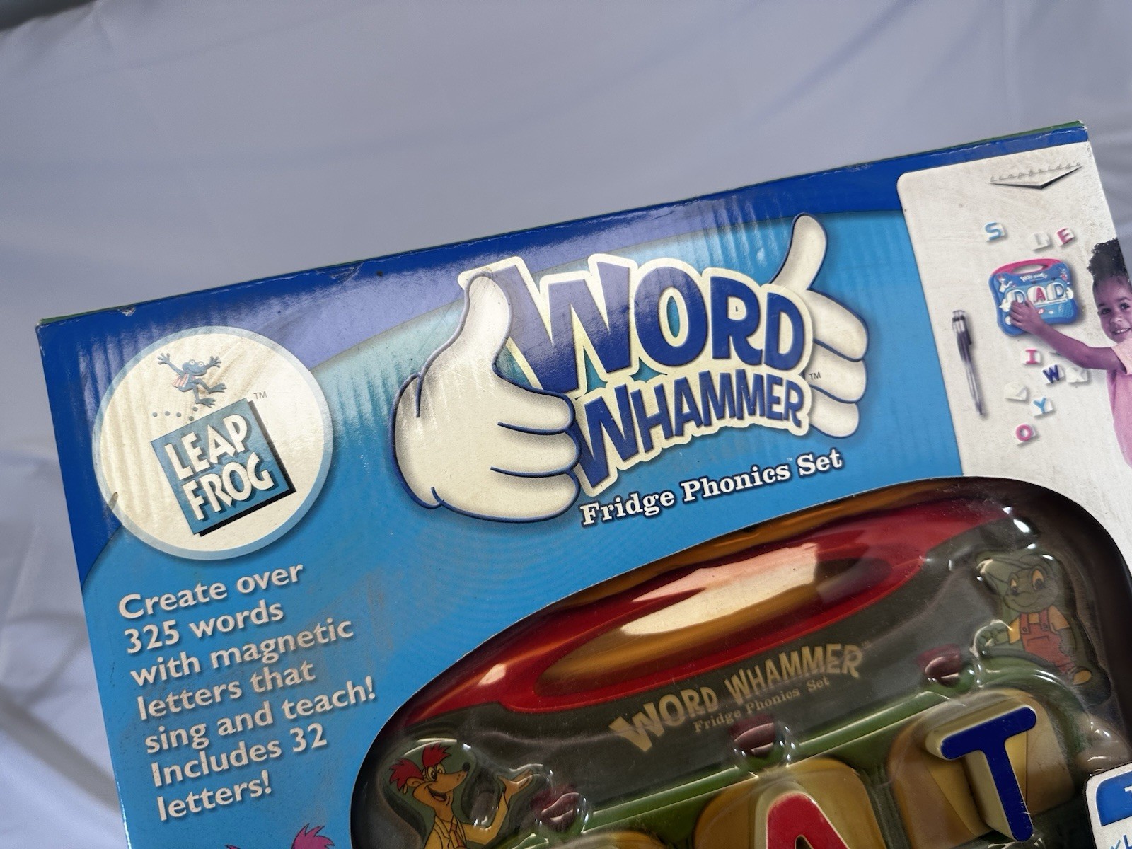 New LeapFrog Word Whammer Fridge Phonics Set Magnetic Letters 3+ (READ)
