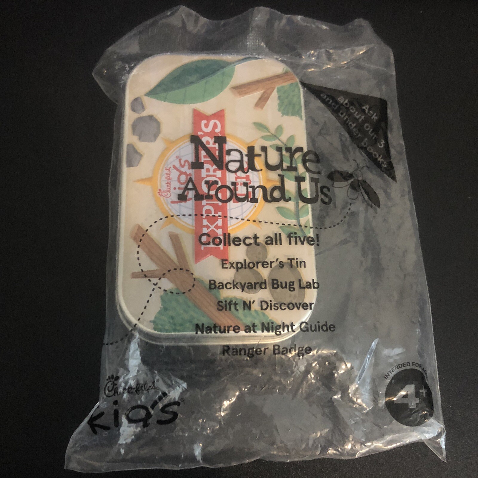 2019 Chick Fil A Nature Around Us Kid Meals Toy Kids Explorer’s Tin New