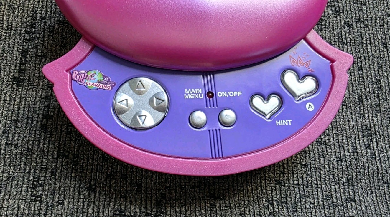 Bratz MGA Adventures In Learning Plug And Play Game Heart Shaped Tv Game