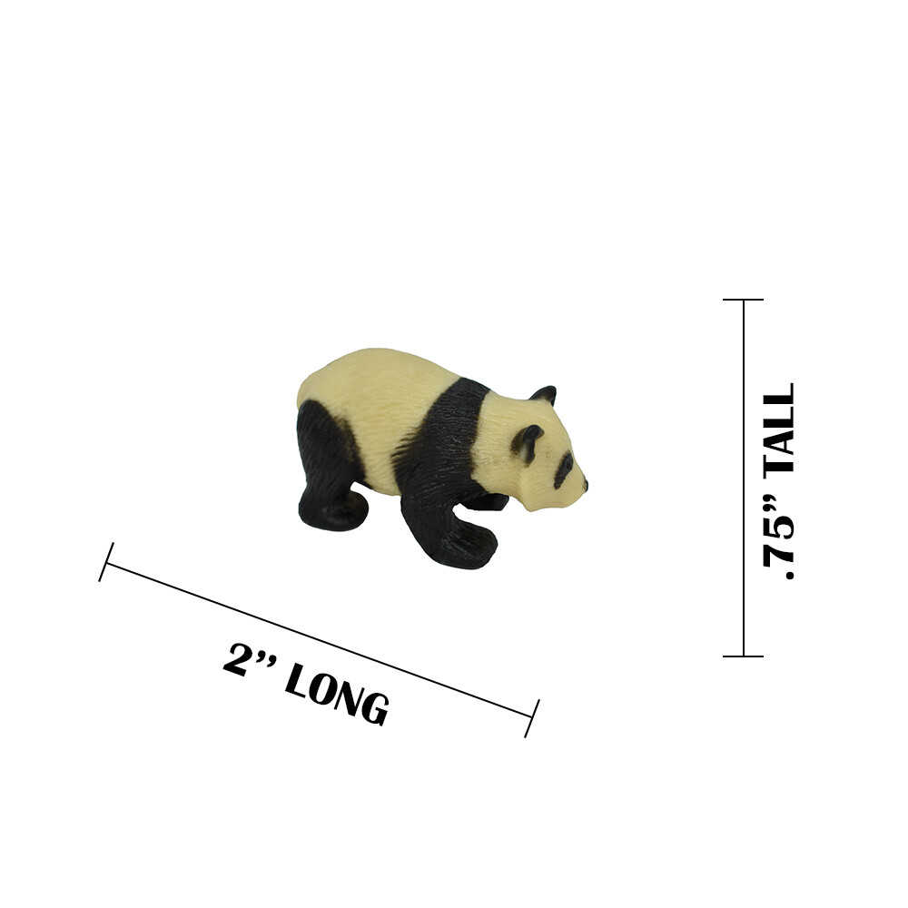 Panda Baby Cub Plastic Toy Animal Kids Gift Realistic Figure Model F244B206