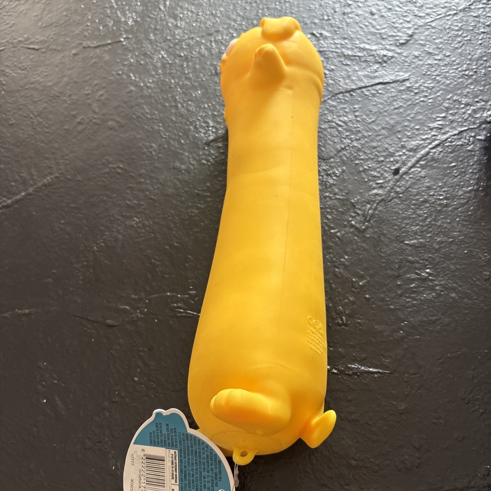 Orb Curioisities Yellow Squishy Squeezy Jumbo Dog