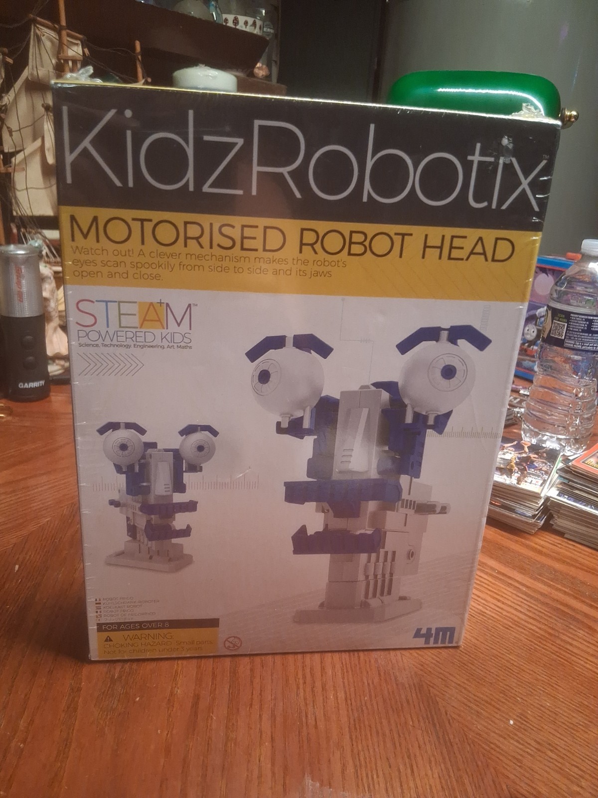 4M KidzRobotix Motorised Robot Head Robot Kit Science DIY – NEW Sealed