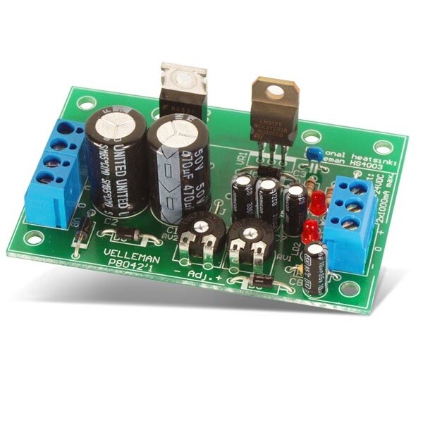 Velleman K8042 Symmetric power supply unassembled kit with HS4003 heatsink