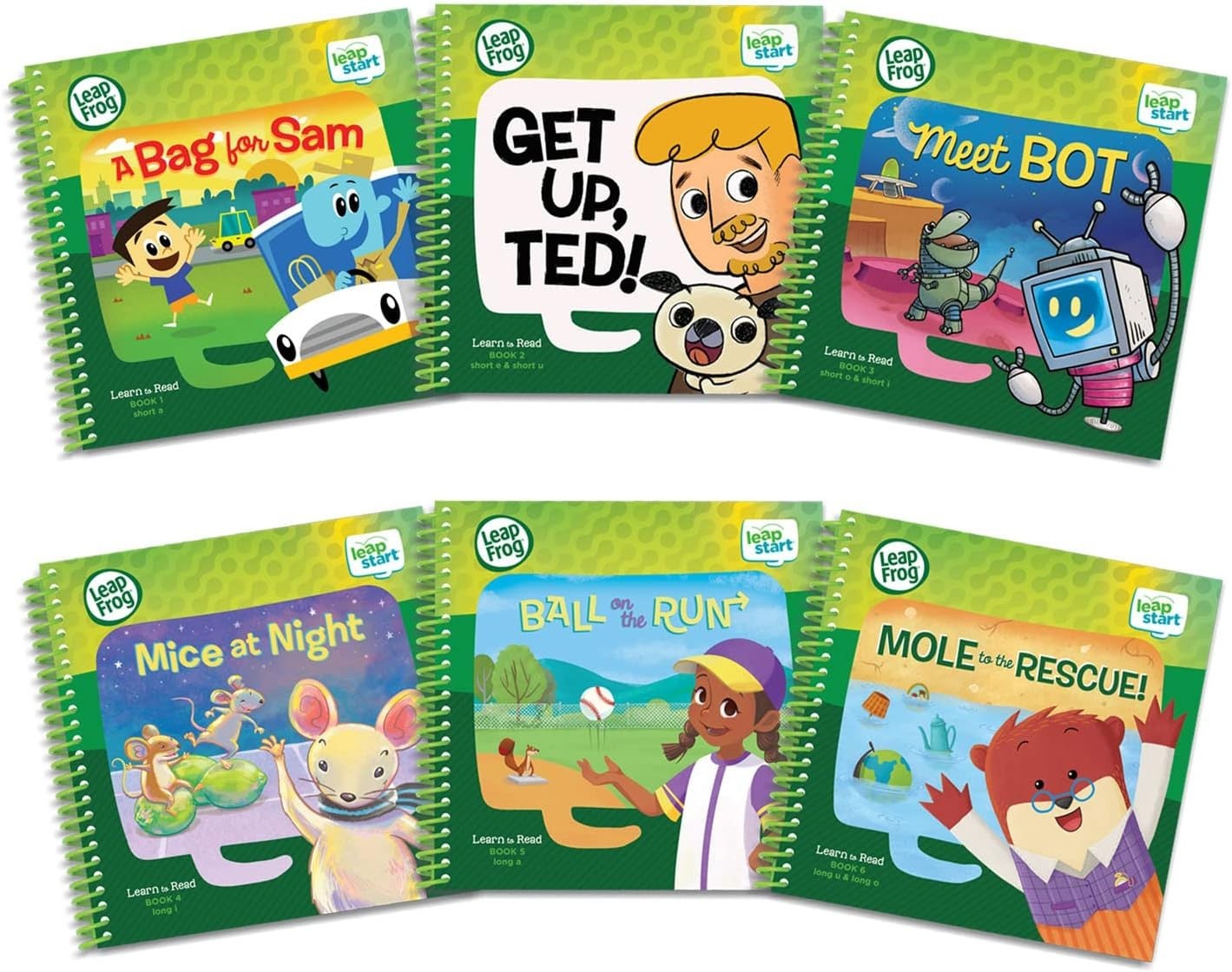Learn to Read Volume 1 Kids Educational Book for LeapStart Early Reading