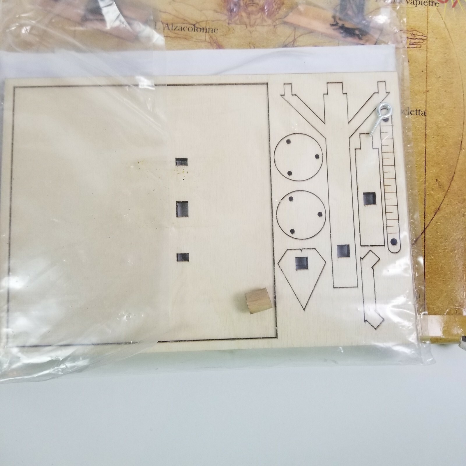 The Machines Of Leonardo Hygrometer Italy construct and Collect From Italy Kit