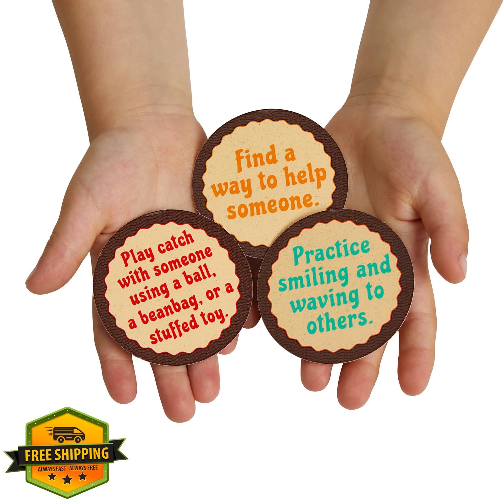 Really Good Stuff Social Interaction Chips Set 40