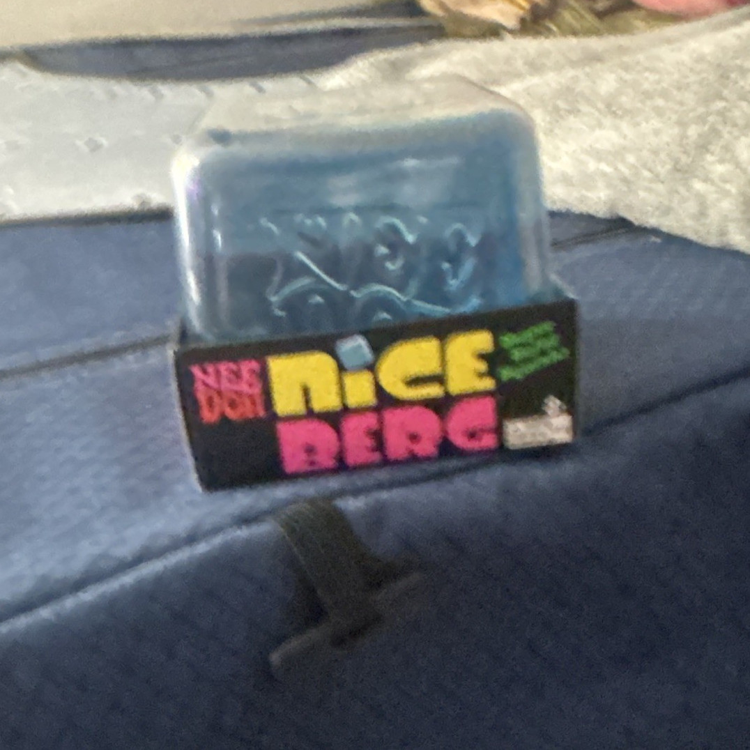 NeeDoh Nice Berg Blue Tactile Squeeze Toy Block Ages 4+ (4-7, 8-11, 12-16)