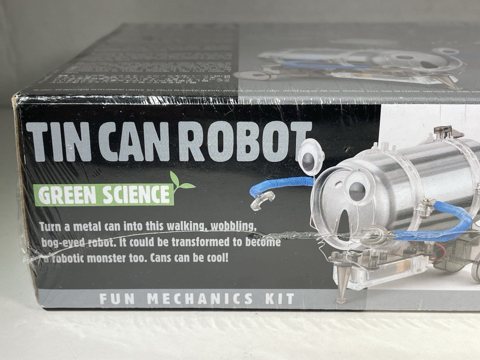 4M Toysmith, KidzRobotix Tin Can Robot, DIY Science Kits STEM Powered Kids NEW