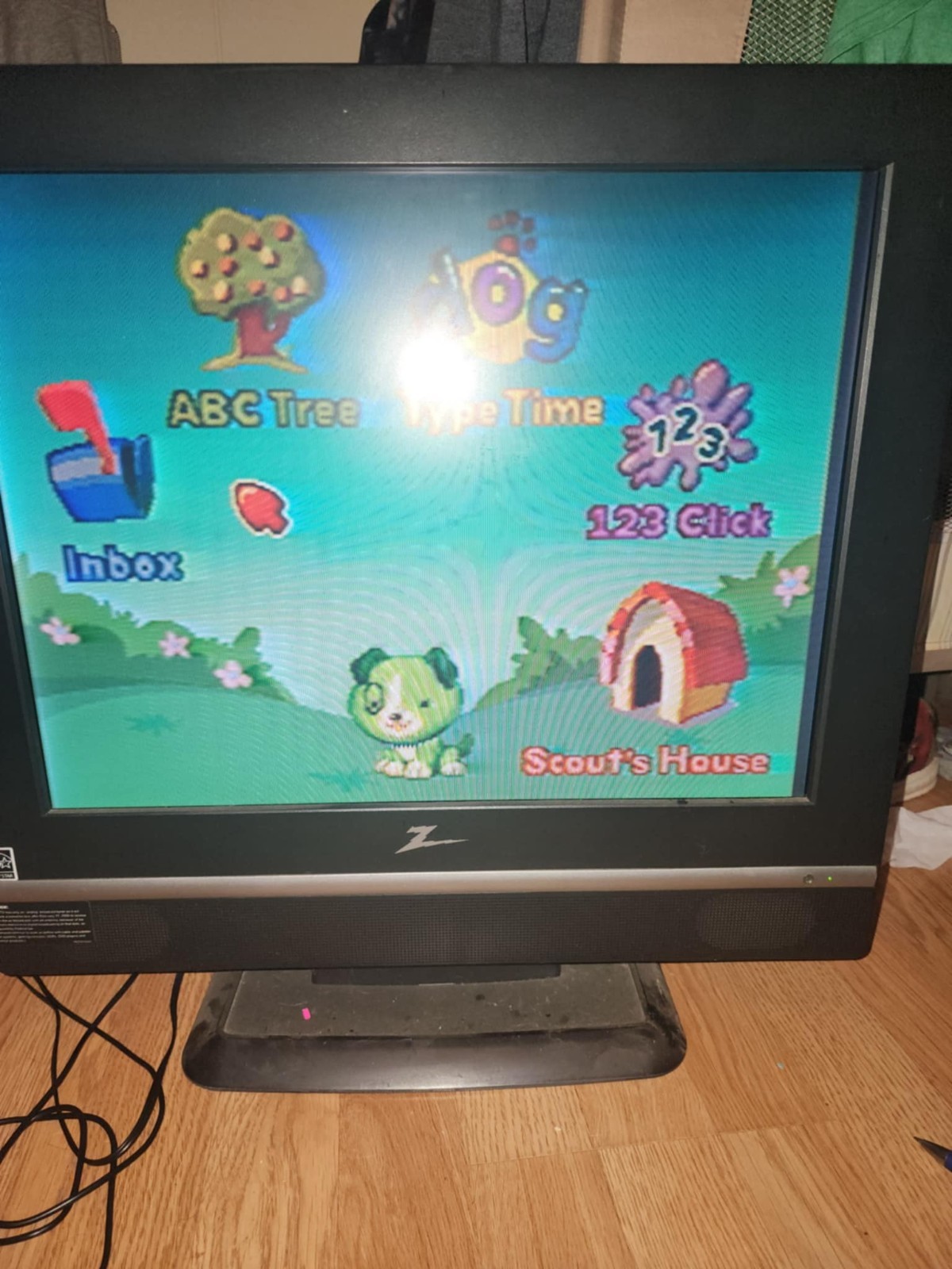 Leap Frog Click Start My First Computer Replacement Console Leap Frog W/ 3 Games