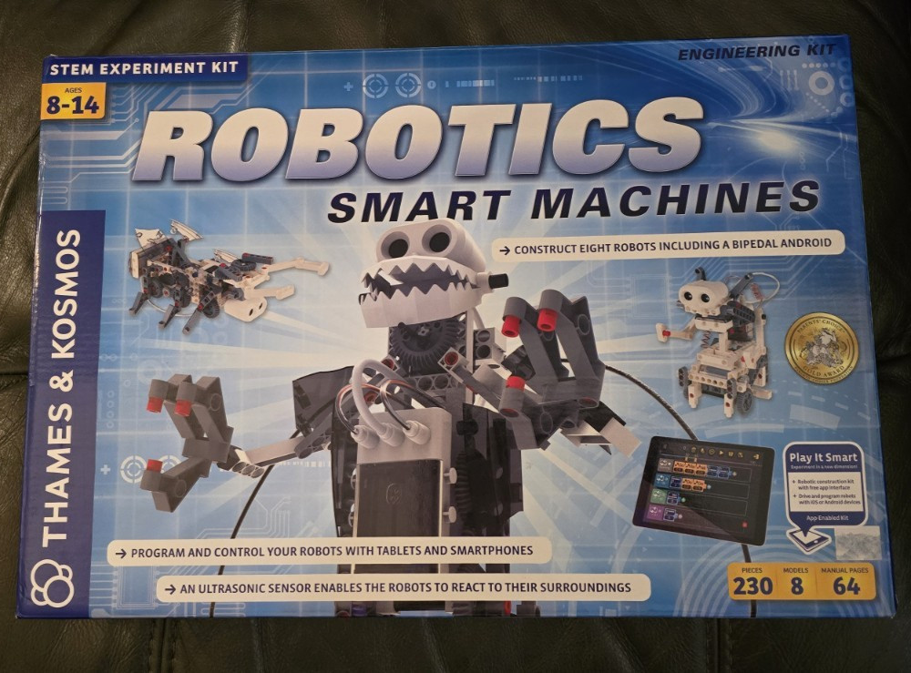 Thames & Kosmos – Robotics Smart Machines Engineering Kit – Model 620375 – New