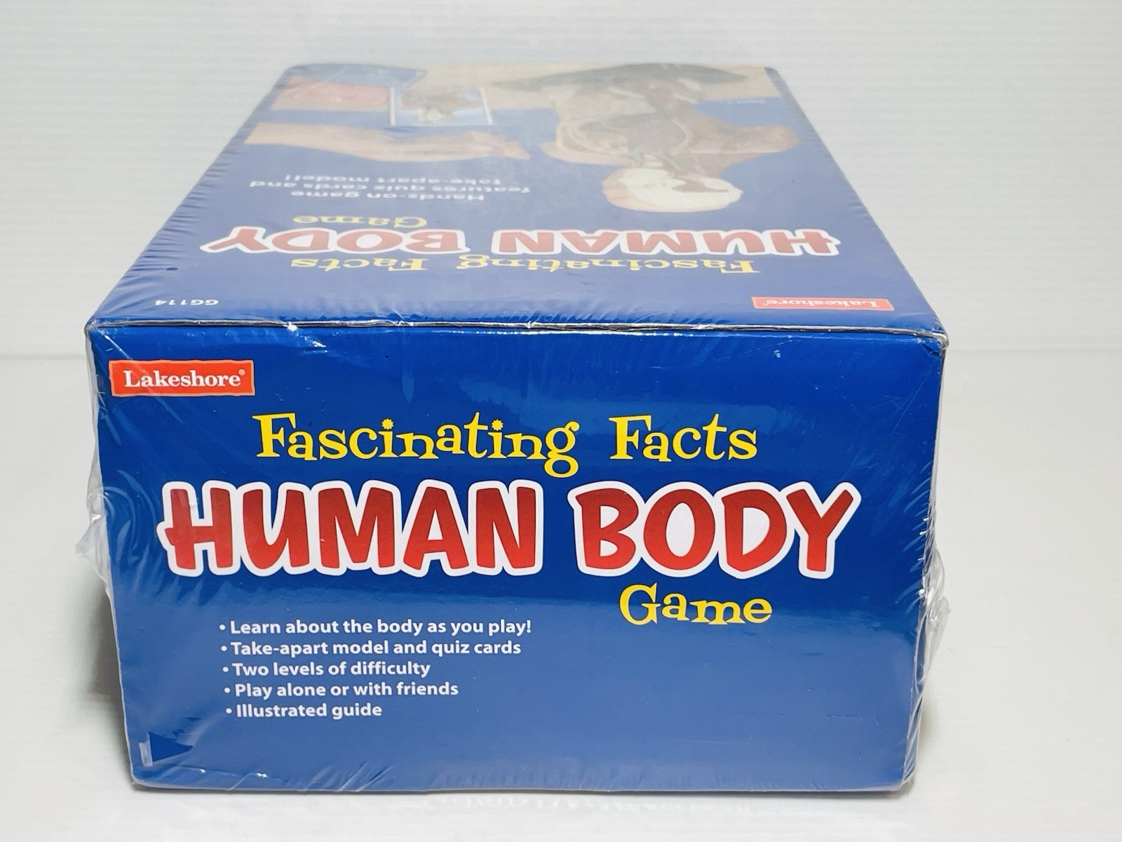 Lakeshore Fascinating Facts Human Body Game Learning Quiz Card Game NEW Sealed.