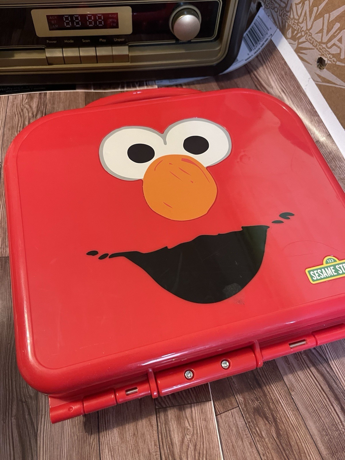 Sesame Street On the Go Cookie Monster Elmo Alphabet Number Learn Case COMPLETE