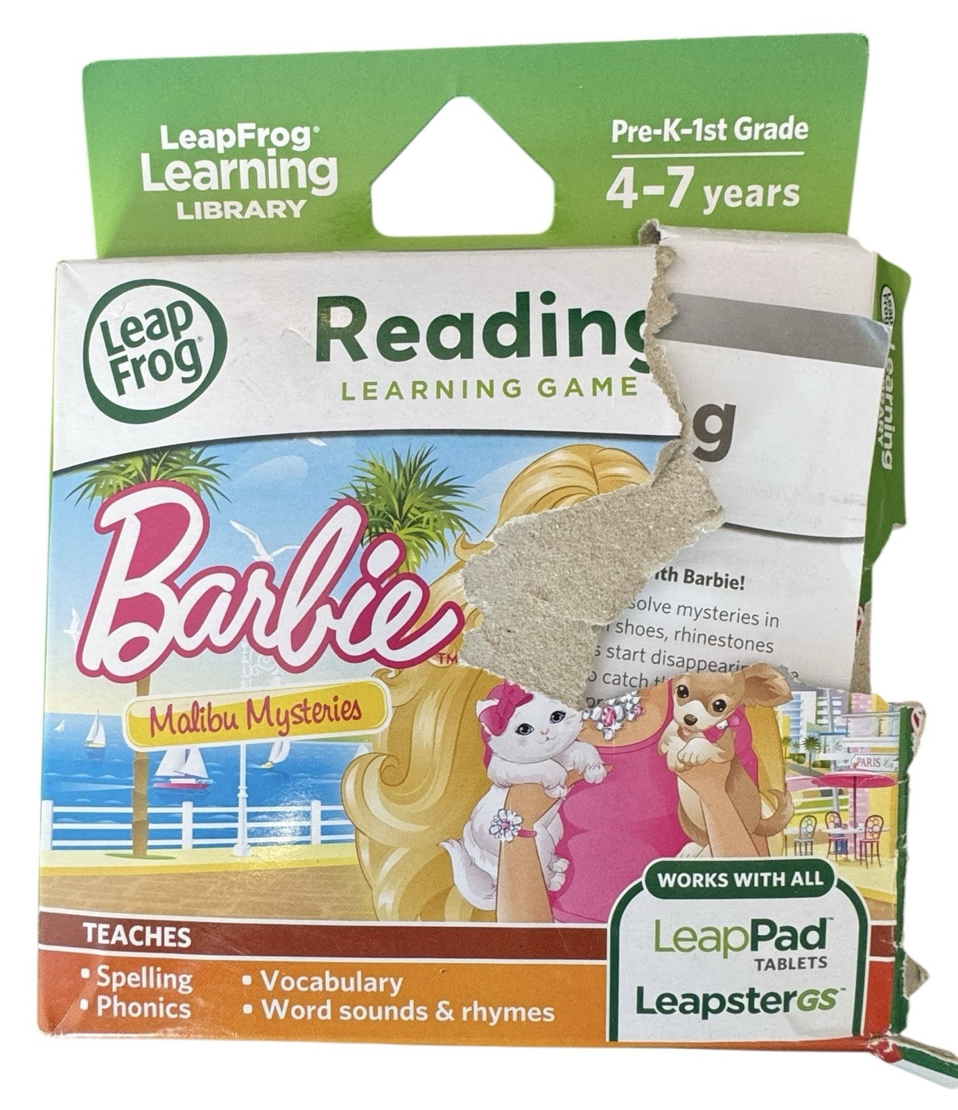 LeapFrog Barbie Malibu Mysteries Game for LeapPad Tablets and LeapsterGS