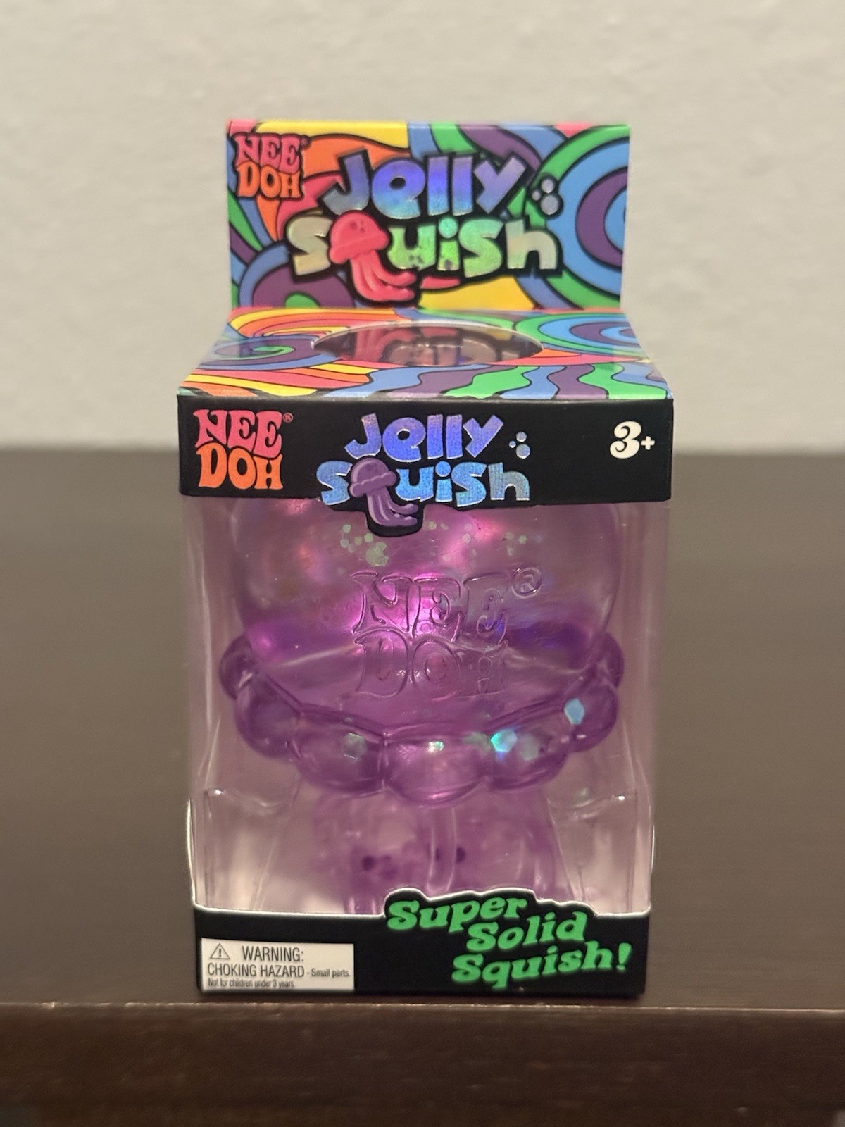 Authentic NeeDoh PURPLE Jelly Squish Jellyfish Fidget Sensory Toy – Fast SHIP