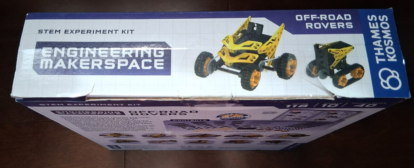 Thames & Kosmos Engineering Makerspace Off-Road Rovers STEM Motorized Kit New