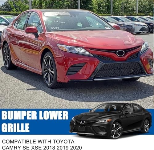 Front Bumper Lower Grille Trim Molding Fit For Toyota Camry SE XSE 2018 2019
