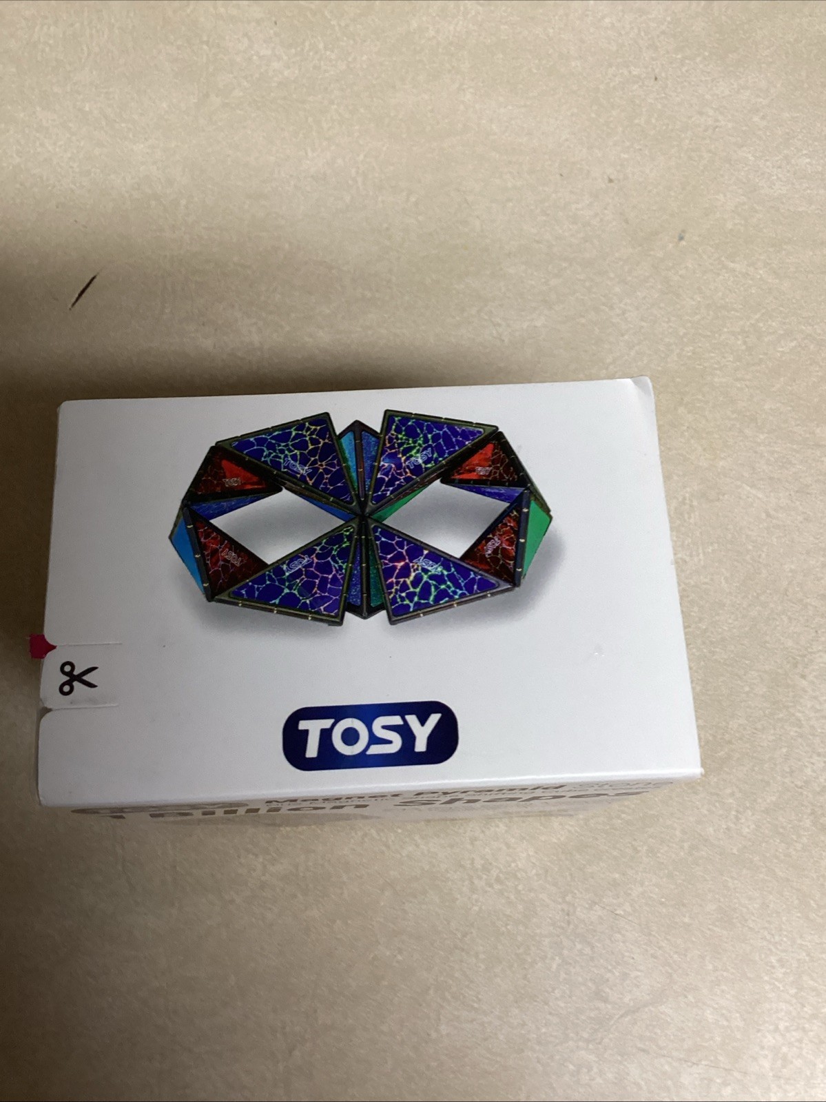 TOSY Magnet Pyramid Stone – 1 Cube Transforms into 1 Billion Shapes,