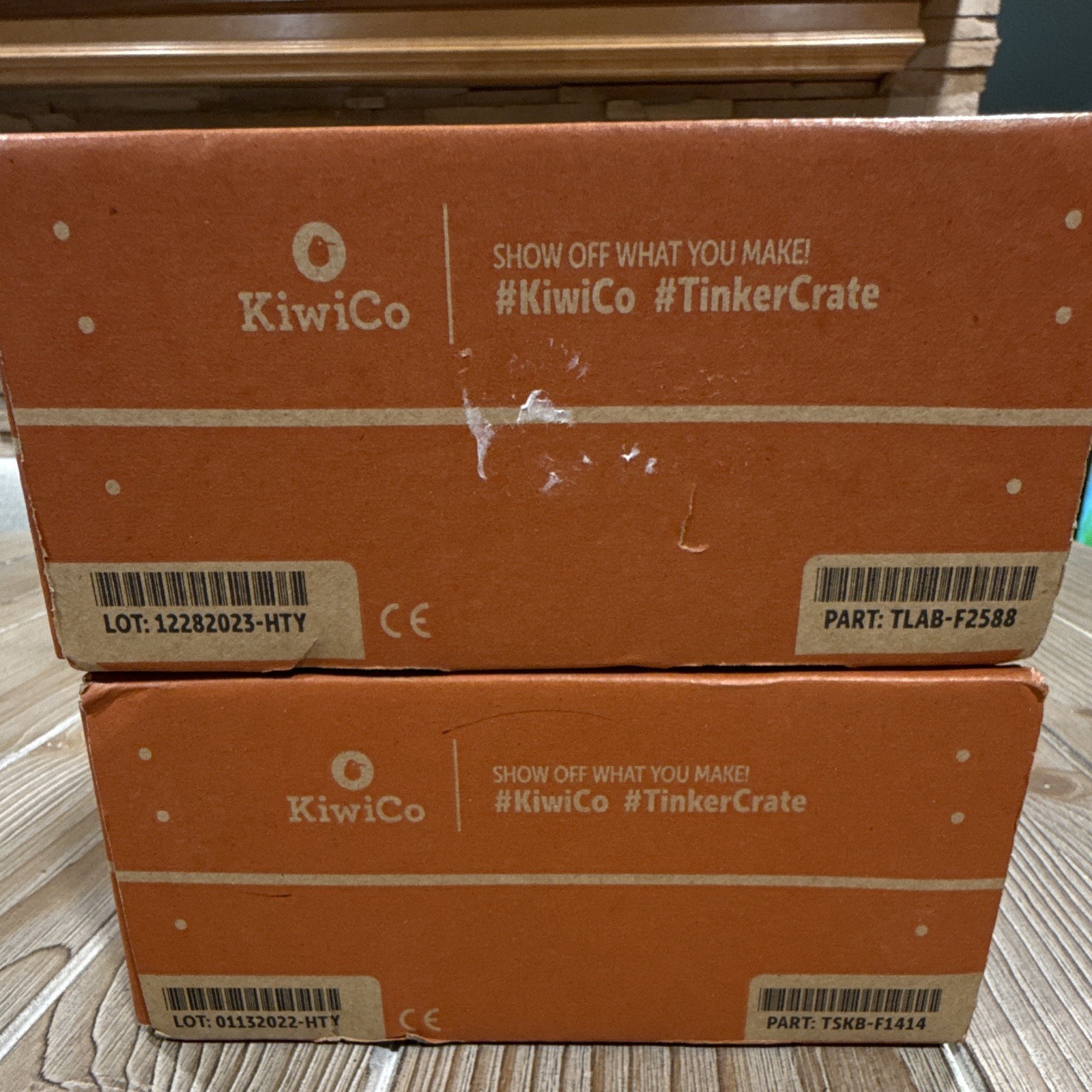 Lot of 2 KiwiCo Tinker Crate STEM Kits Labyrinth & Arcade Catapult New Ages 9-14