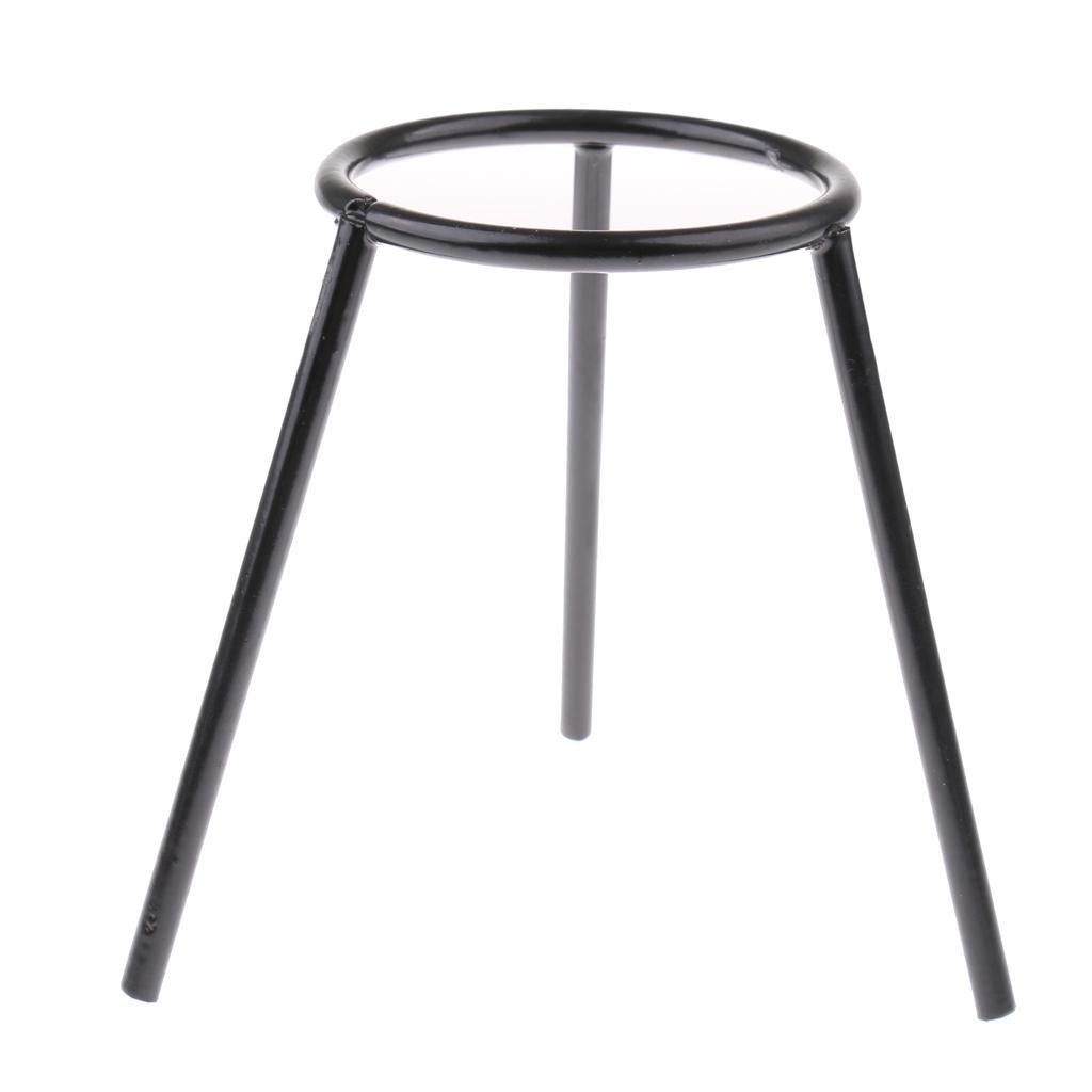 Laboratory Chemistry Experiment Iron Beaker Tube Clamp Gauze Mat Tripod Stand