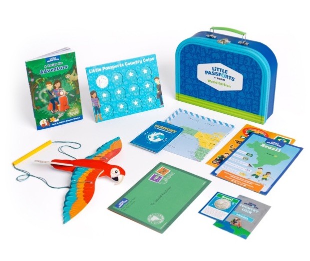 Little Passports: A Global Adventure My World Edition Kit for Ages 6-10 – Brazil