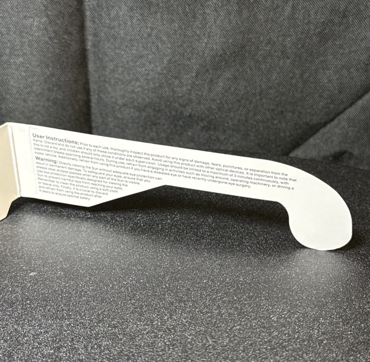 ONE PACK Of 10 Solar Eclipse Glasses – NASA Approved Medical King NEW 2C3