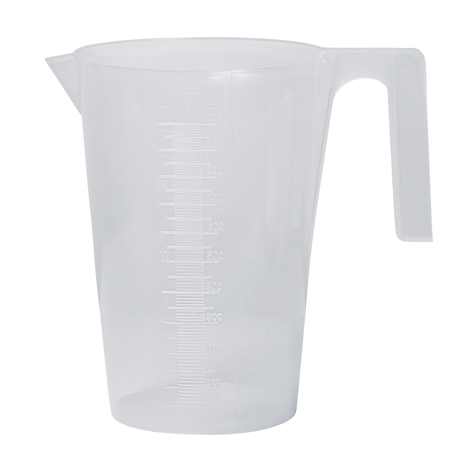 SP Bel-Art Tall Form 1000ml Polypropylene Graduated 33.8 Ounces, White