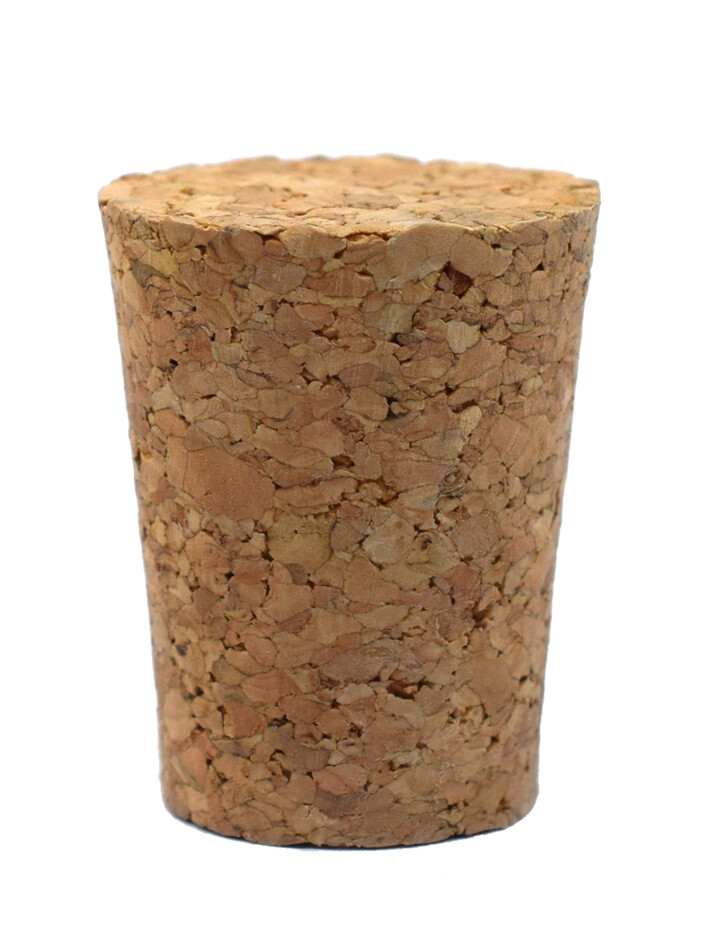 10PK Cork Stoppers, Size #9 – Tapered Shape – Eisco Labs
