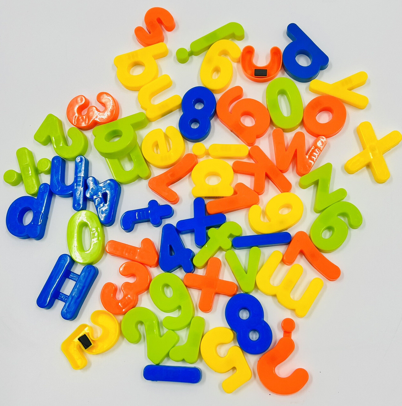 Magnetic Letters & Numbers for Toddlers Plastic Alphabet ABC 123 Fridge Magnets
