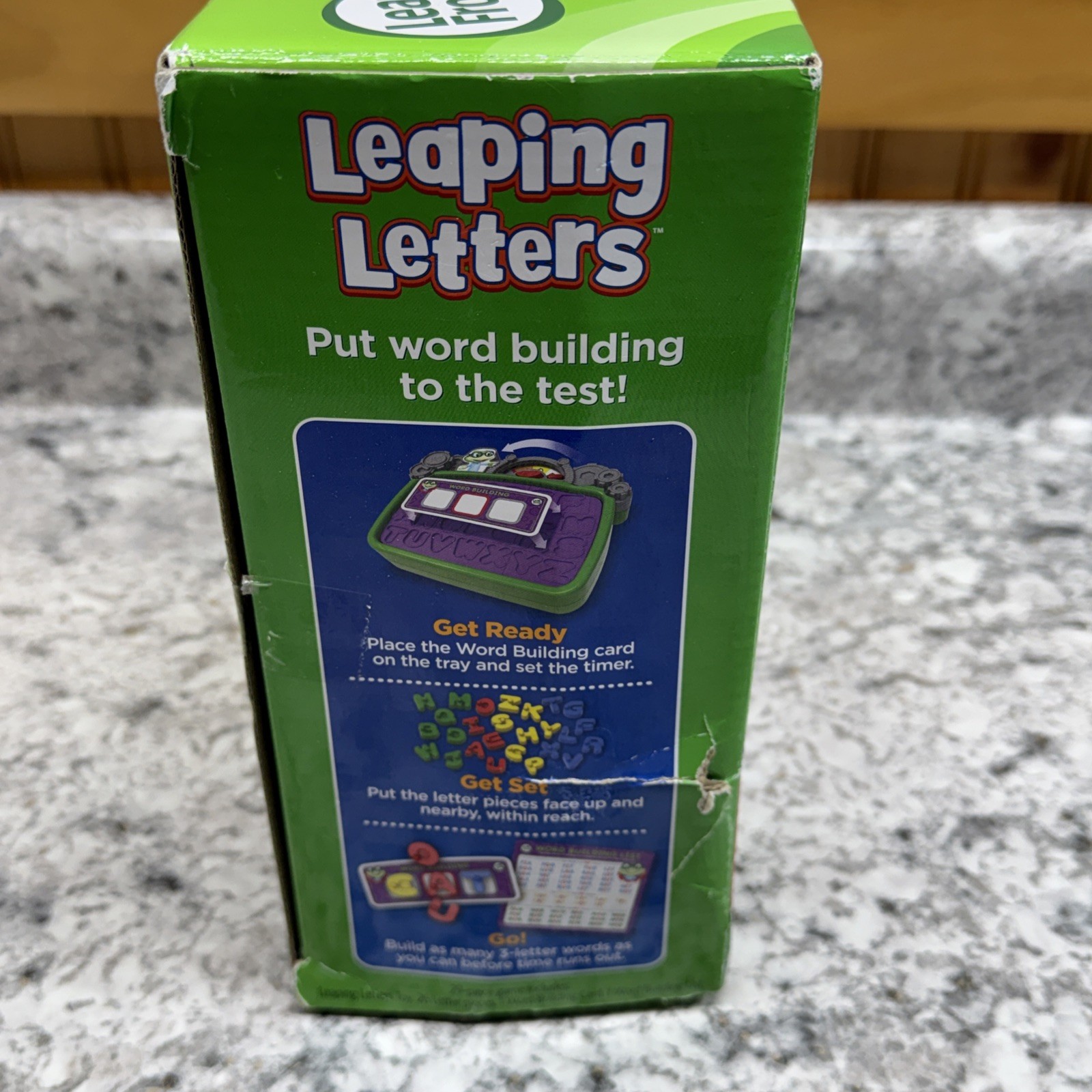 Leap Frog Leaping Letters ABC Alphabet Educational Race The Clock Game Complete