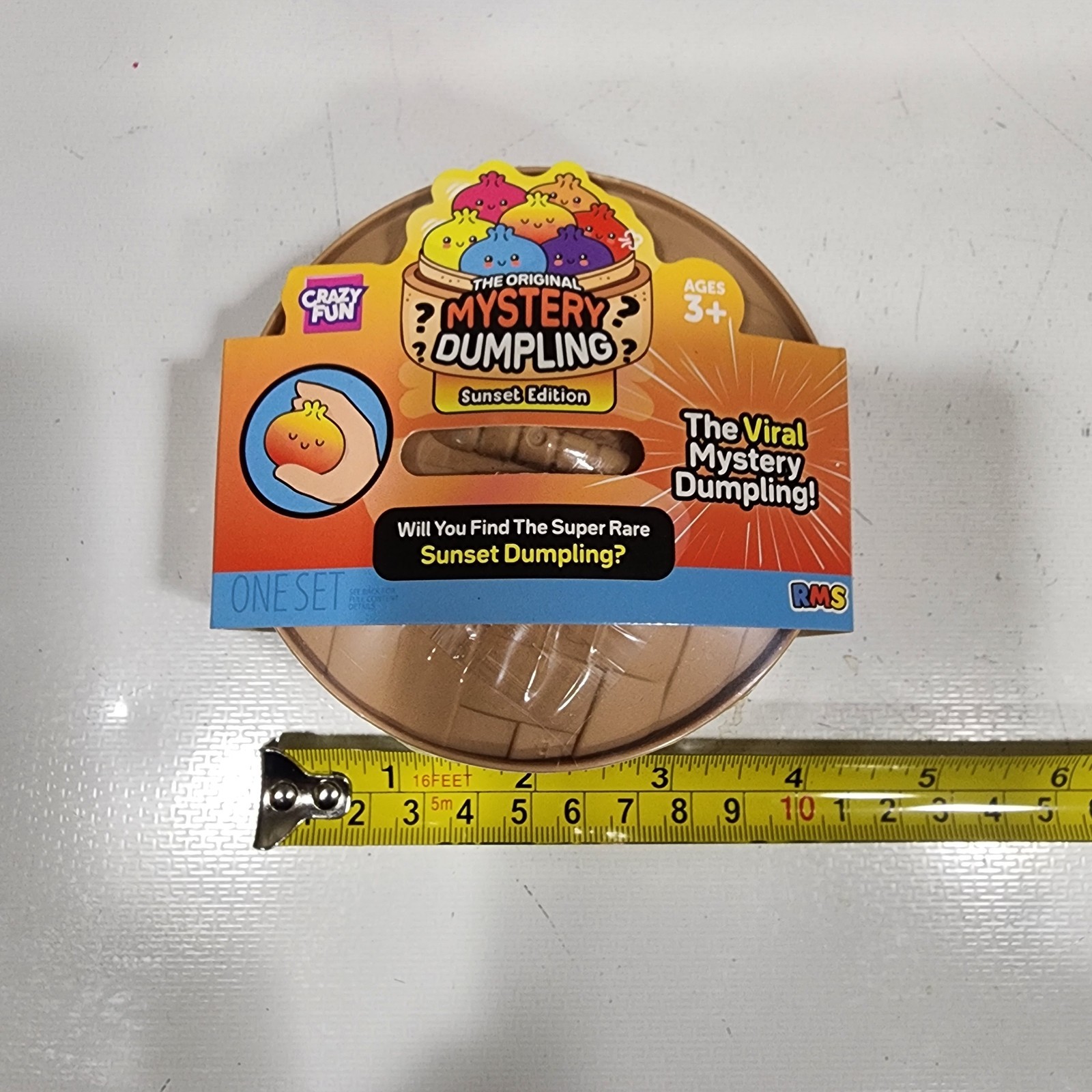 1x New! RMS Crazy Fun 🌇 Sunset Edition Original Viral Mystery Dumpling Squishy