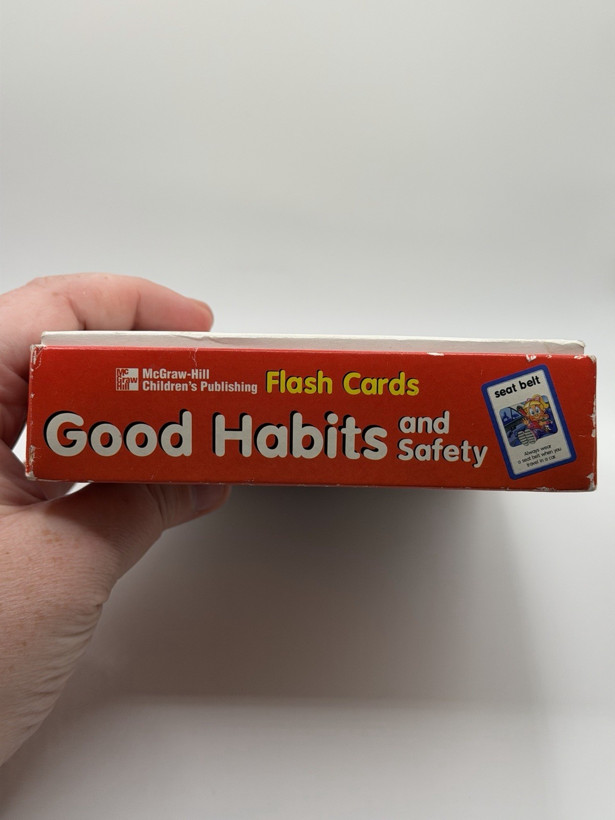 Good Habits And Safety Flash Cards By McGraw Hill Childrens Publishing