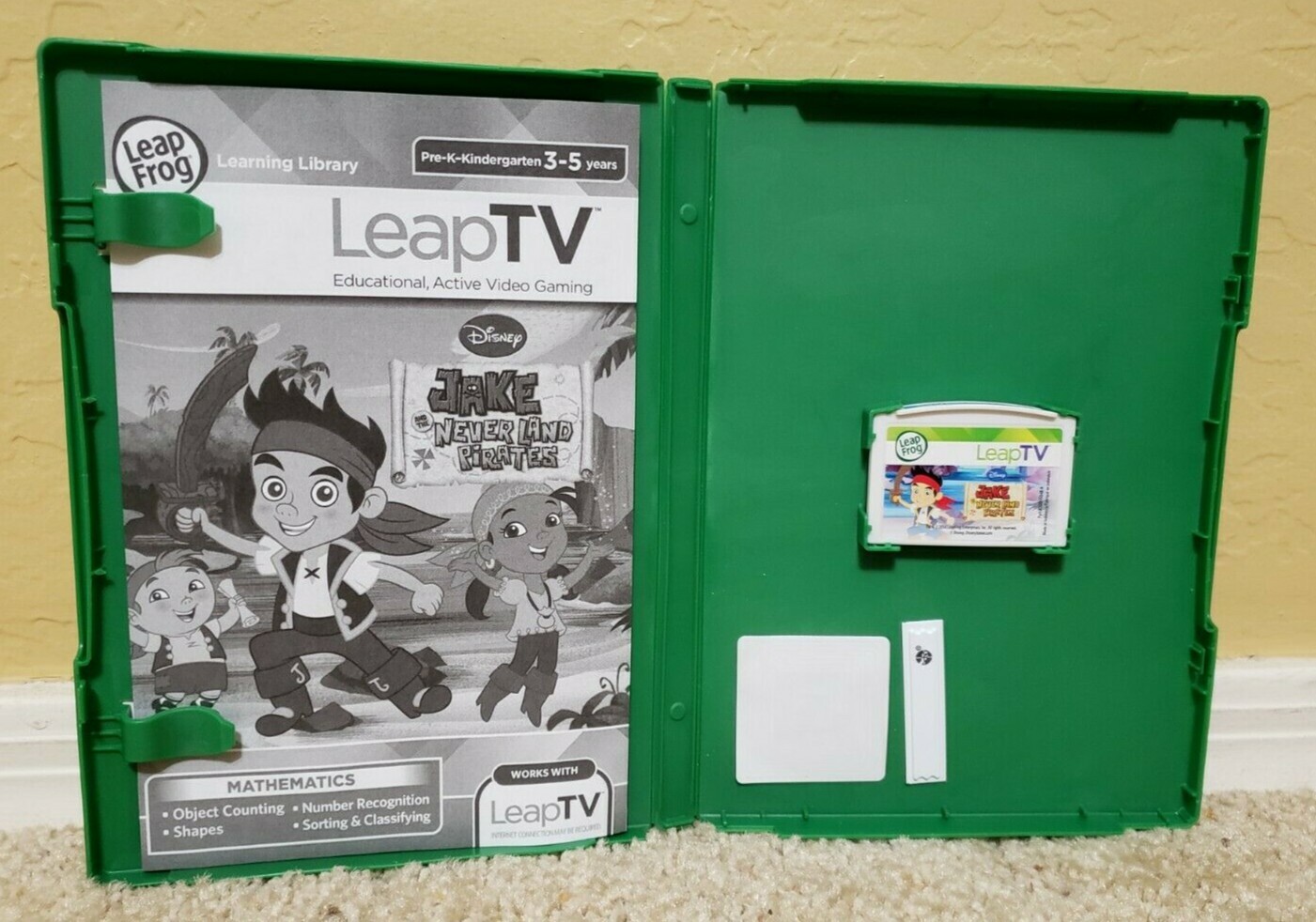 LeapFrog LeapTV Disney Jake and the Never Land Pirates  – Very Good Condition