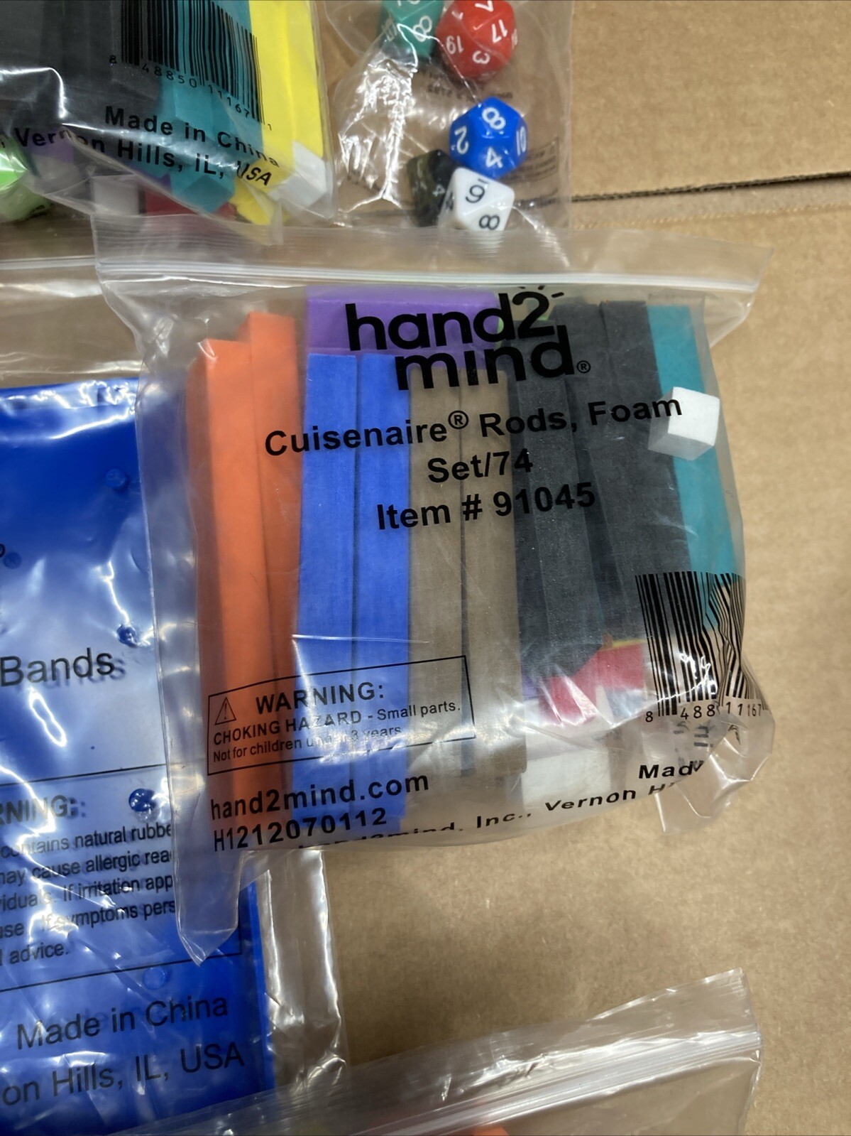 LOT Hand 2 mind Education And Math Manipulative Mixed Lot Sold As Pictured