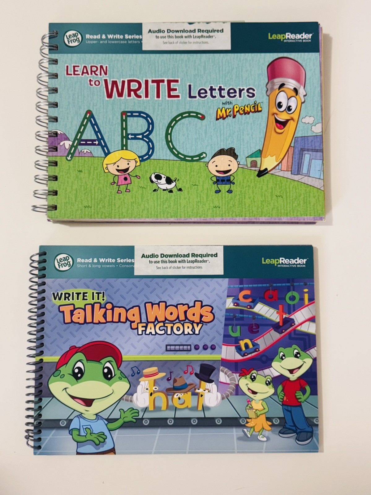 LeapFrog LeapReader and 20 Interactive Books for Kids Learn to Read Write Talk