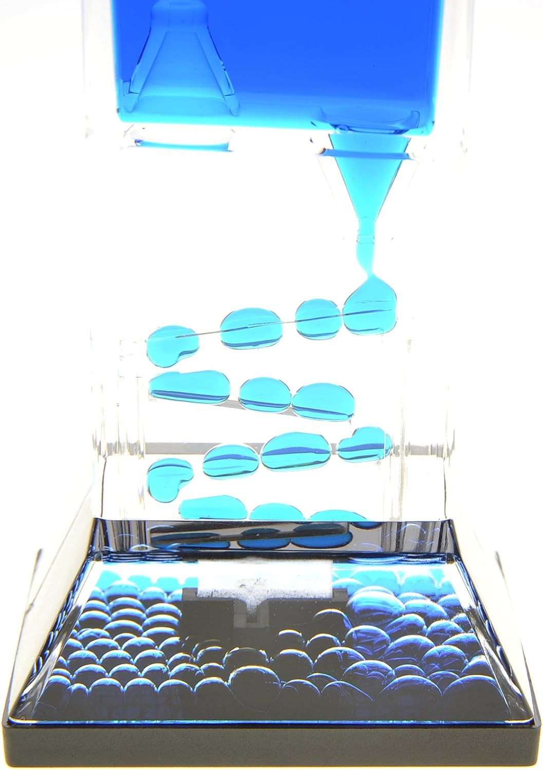 Liquid Motion Bubbler Sensory Toy Relaxing Desk Top Water Game Kids Adult