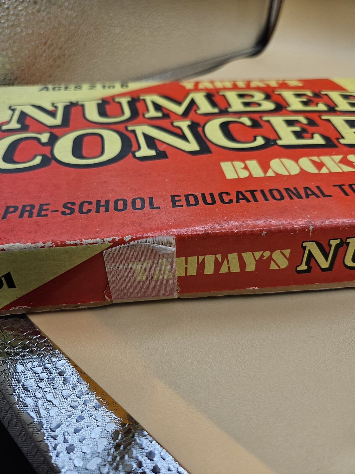 Yahtay’s Number Concept Blocks No. 101 Vintage Educational Toy 1968