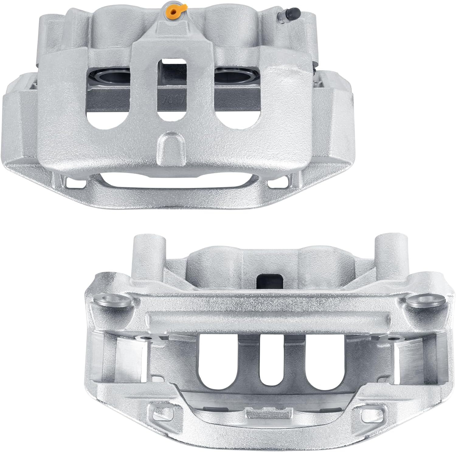 Pair Rear Disc Brake Calipers Assembly w/Bracket Compatible with 2011-2019