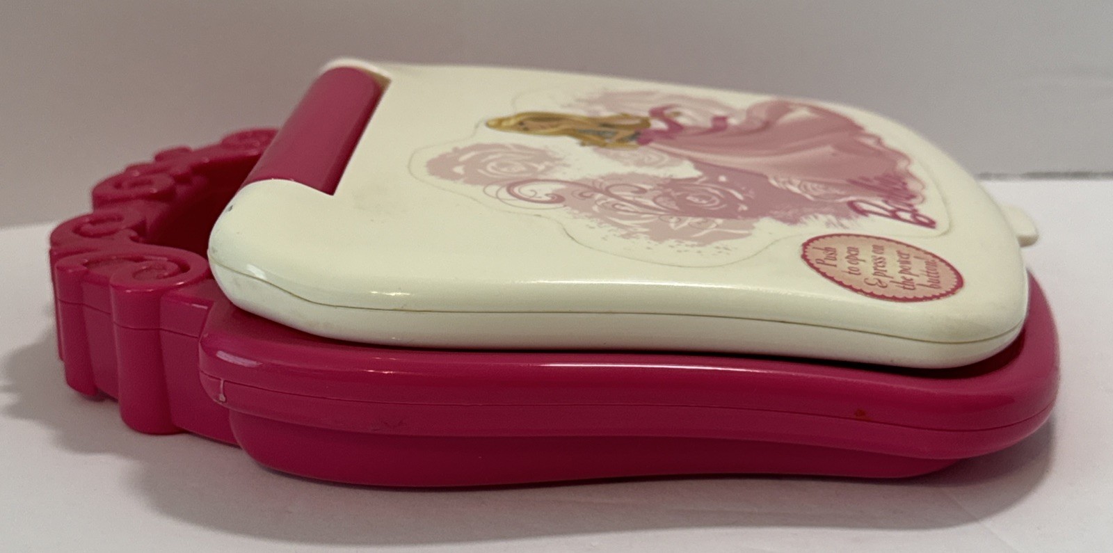 Barbie Little Learner Laptop 8 Programs Interactive Numbers & Letters – Works!