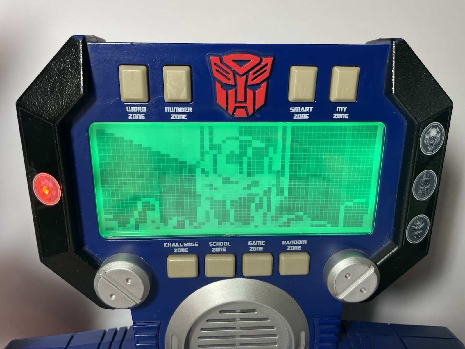2007 Retro Transformers Optimus Prime Talking Learning Computer – Tested&Working