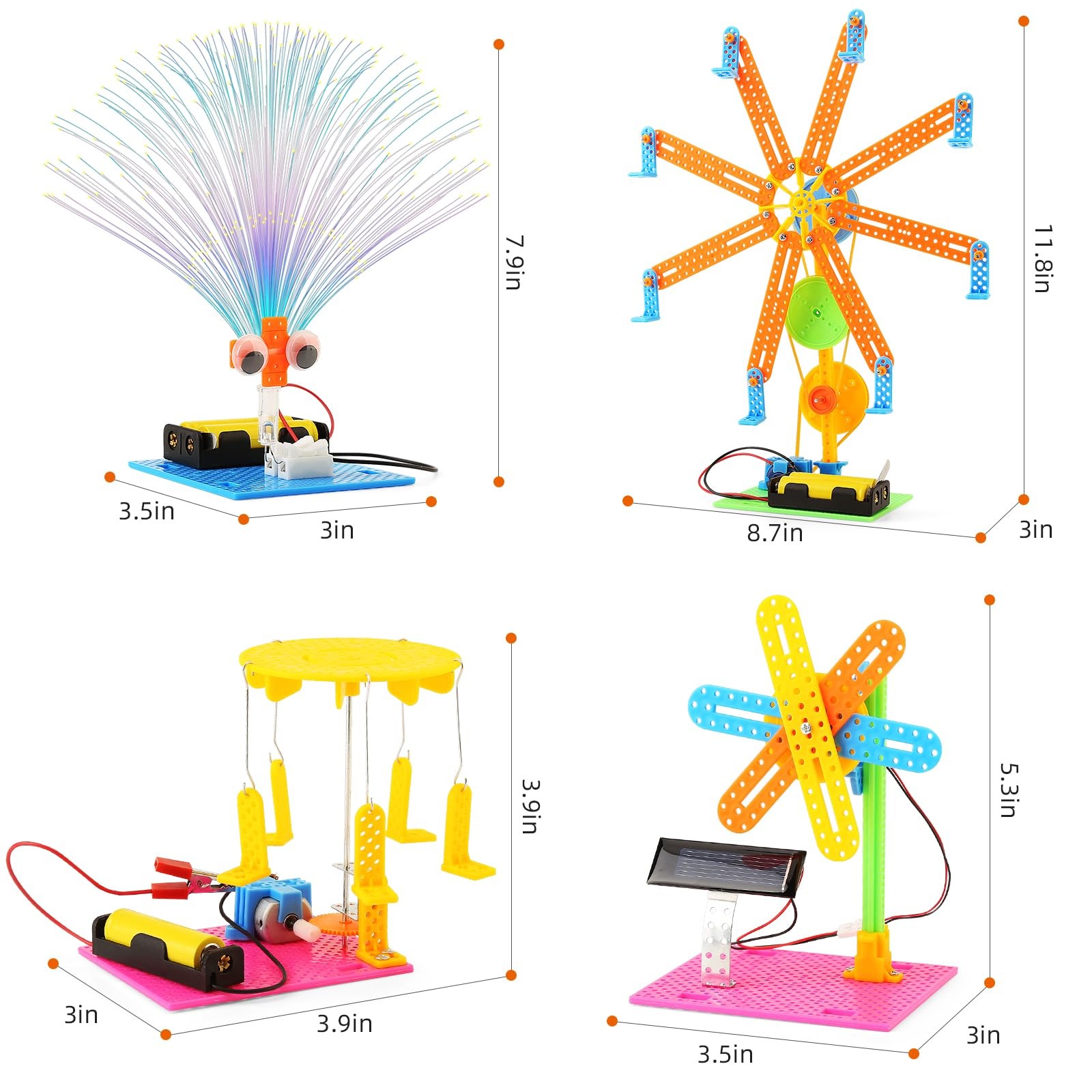 STEM Toys for Girls Age 8-12, Kids Electronic Building Engineering Craft Kits…