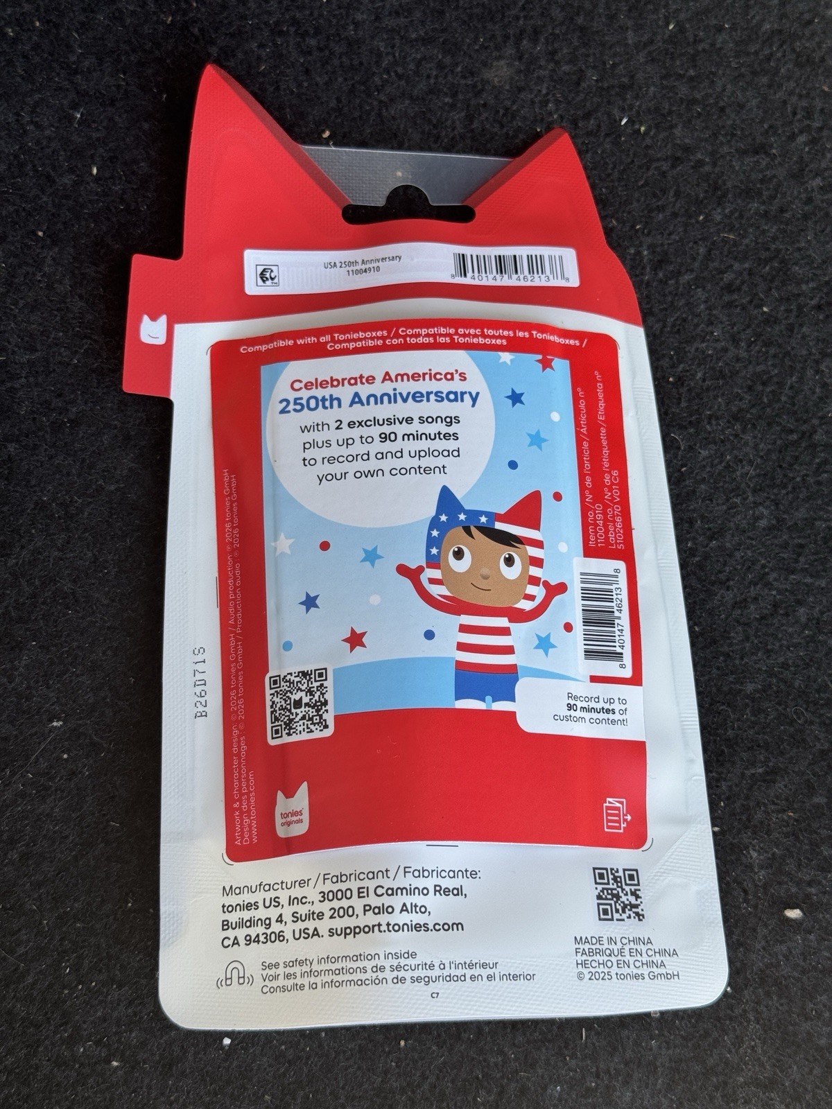 America’s 250th Anniversary Creative Tonies Figure-Walmart Exclusive! 🇺🇸