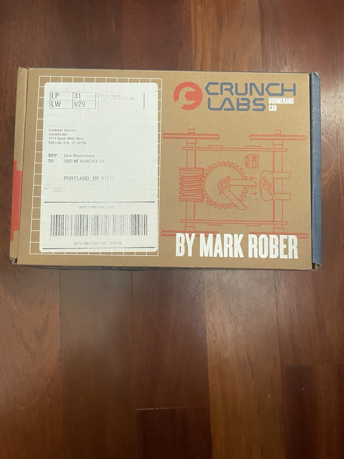 Pre-built – CrunchLabs Boomerang Car Box 8 – READ DESCRIPTION