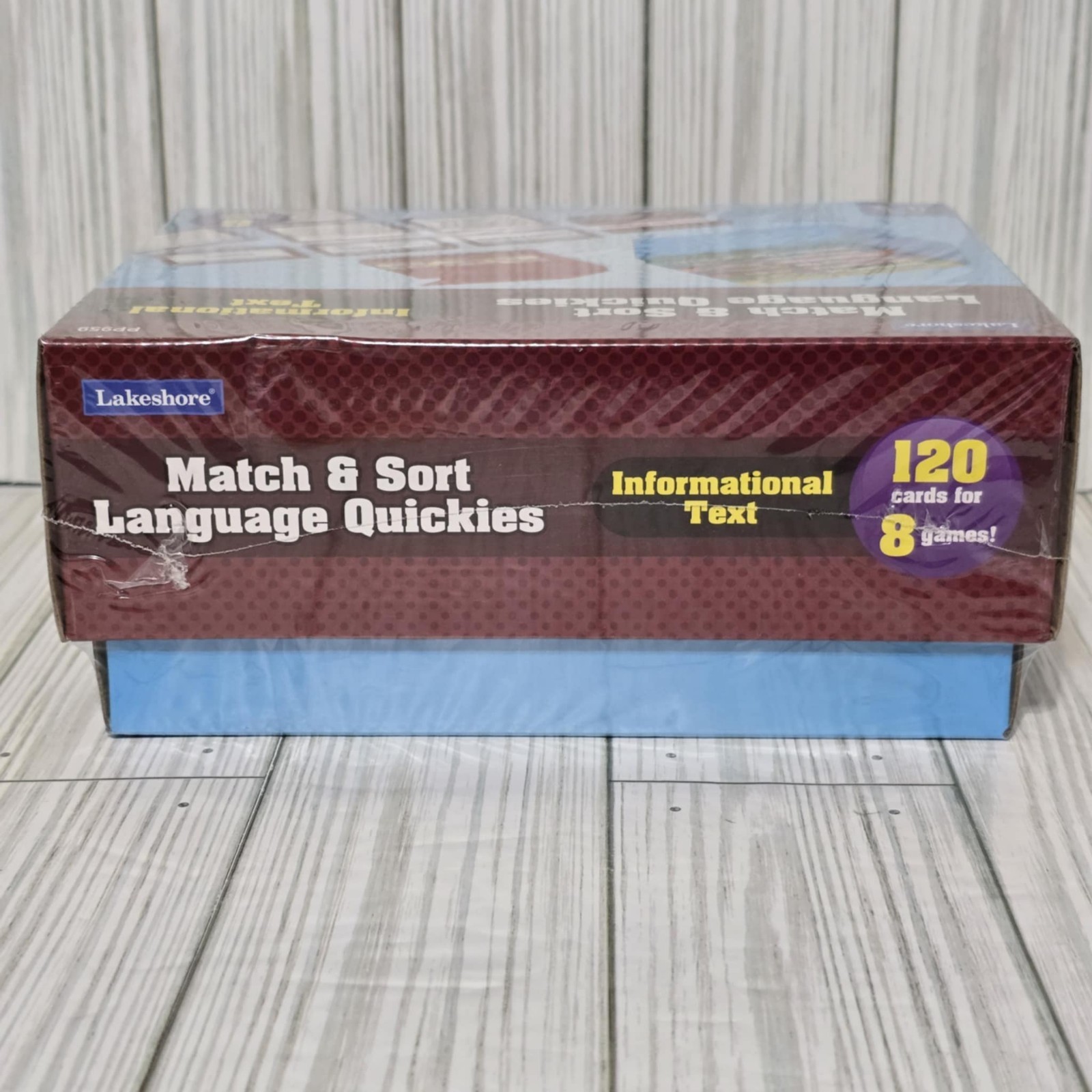 Lakeshore PP959 Match & Sort Language Quickies Informational Text Grades 4-5