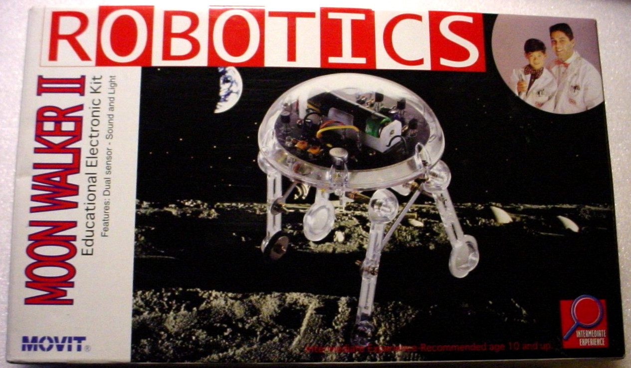 Movit ROBOTICS Moon Walker II Educational Electronic Kit OWI MV979 Japan 10+ yrs
